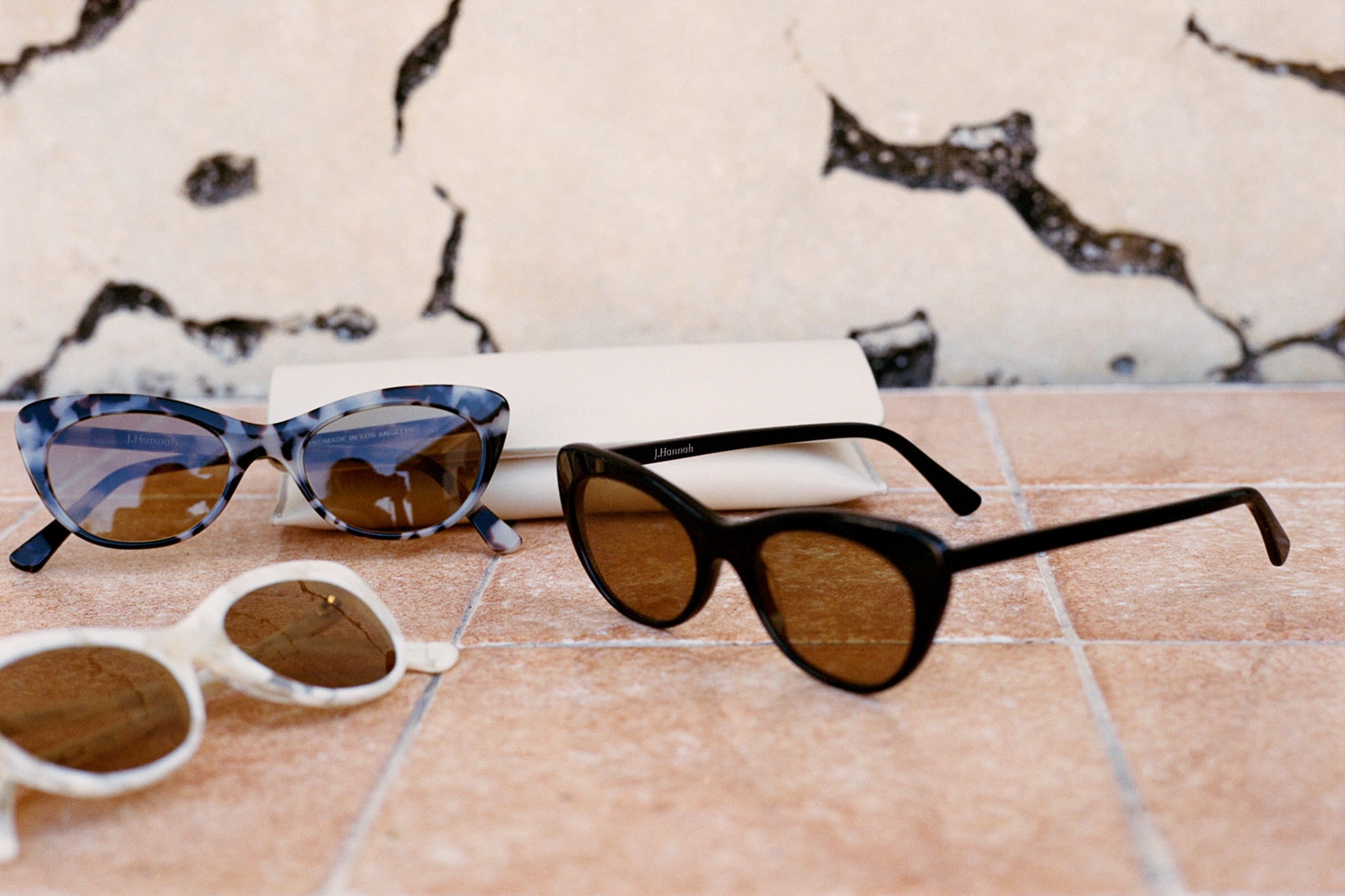 j hannah sunglasses cat eyewear freyja accessories products akoya calico onyx