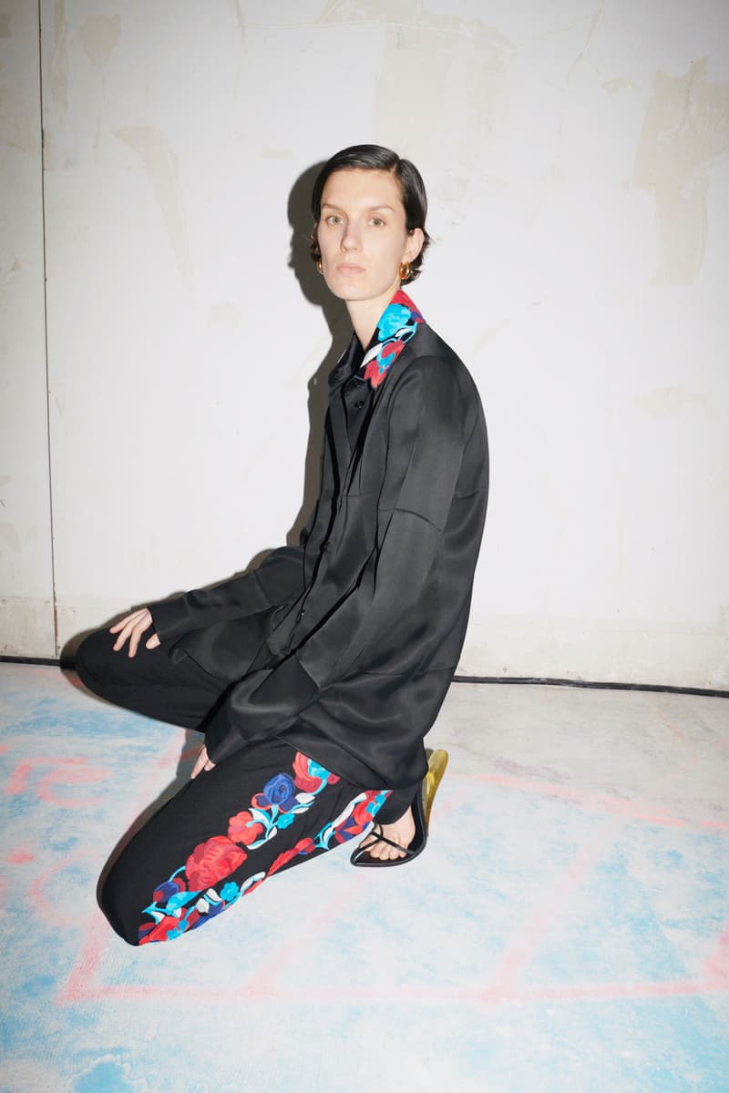 jil sander fall winter womens collection paris fashion week pfw sandals pants top