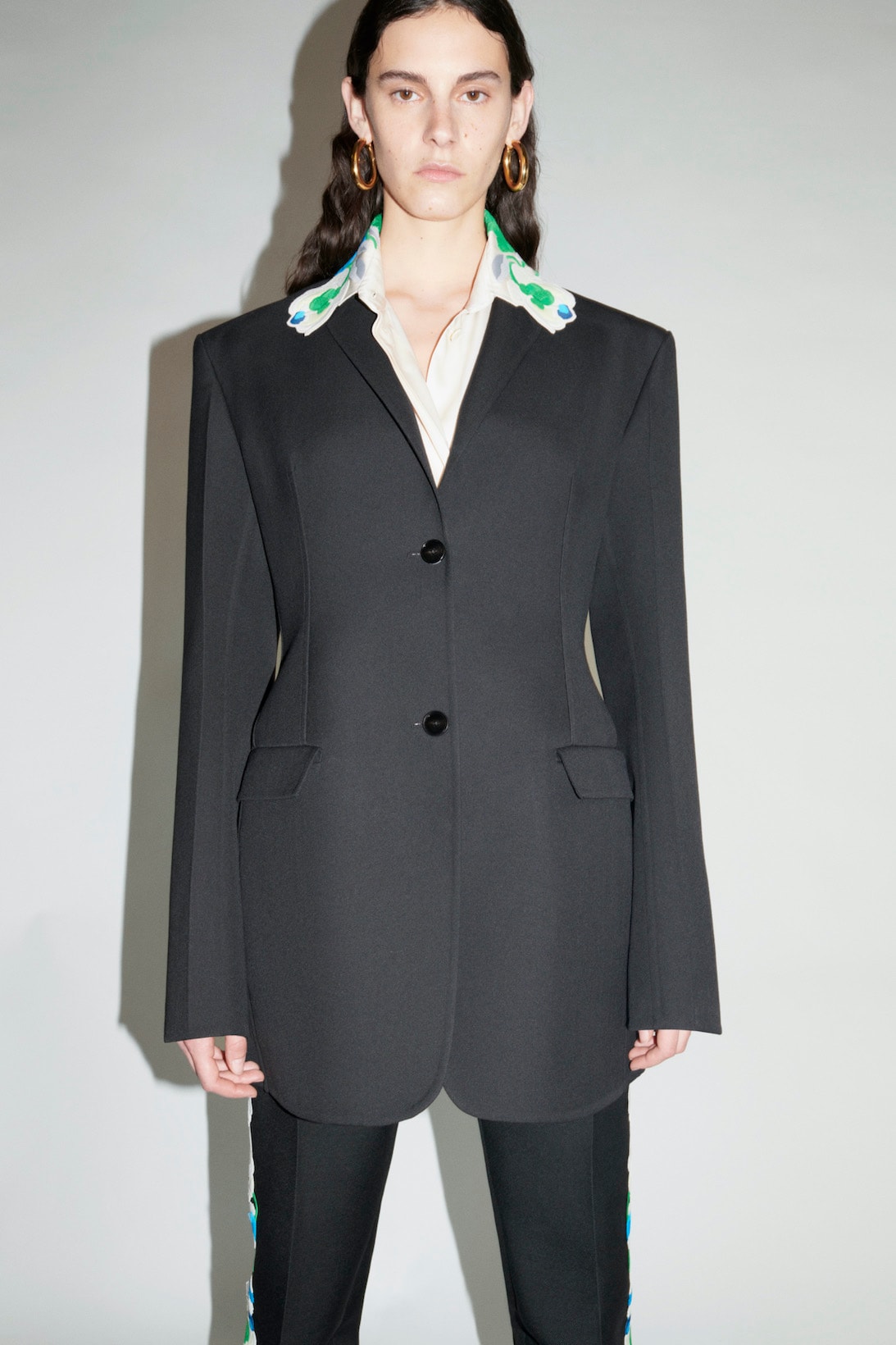 jil sander fall winter womens collection paris fashion week pfw outerwear jacket blazer