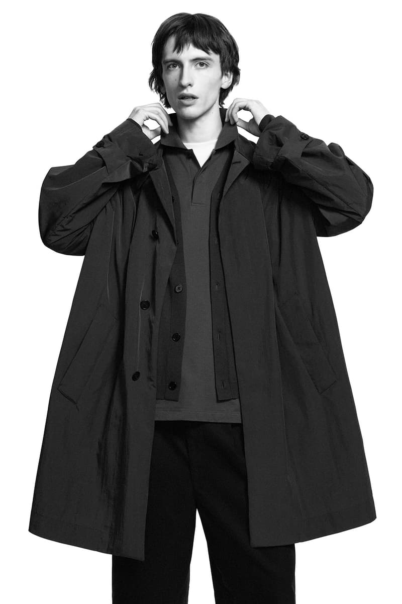 jil sander uniqlo plus j spring summer ss21 collaboration collection rain jacket coat outerwear