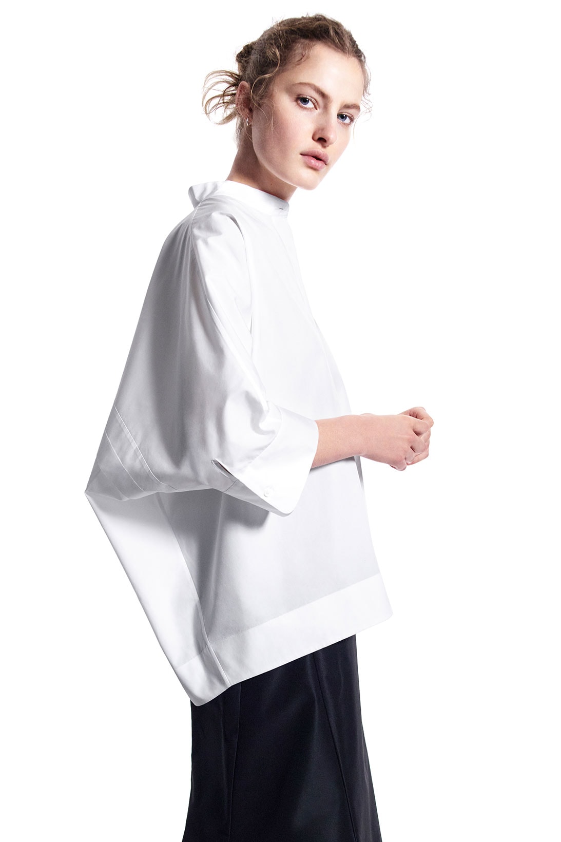 jil sander uniqlo plus j spring summer ss21 collaboration collection white shirt