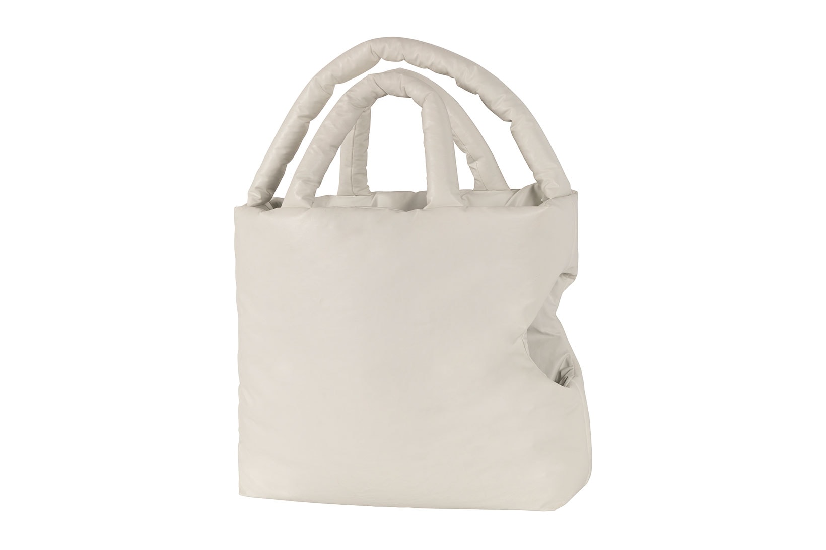 kassl editions dog handbag pet accessories white