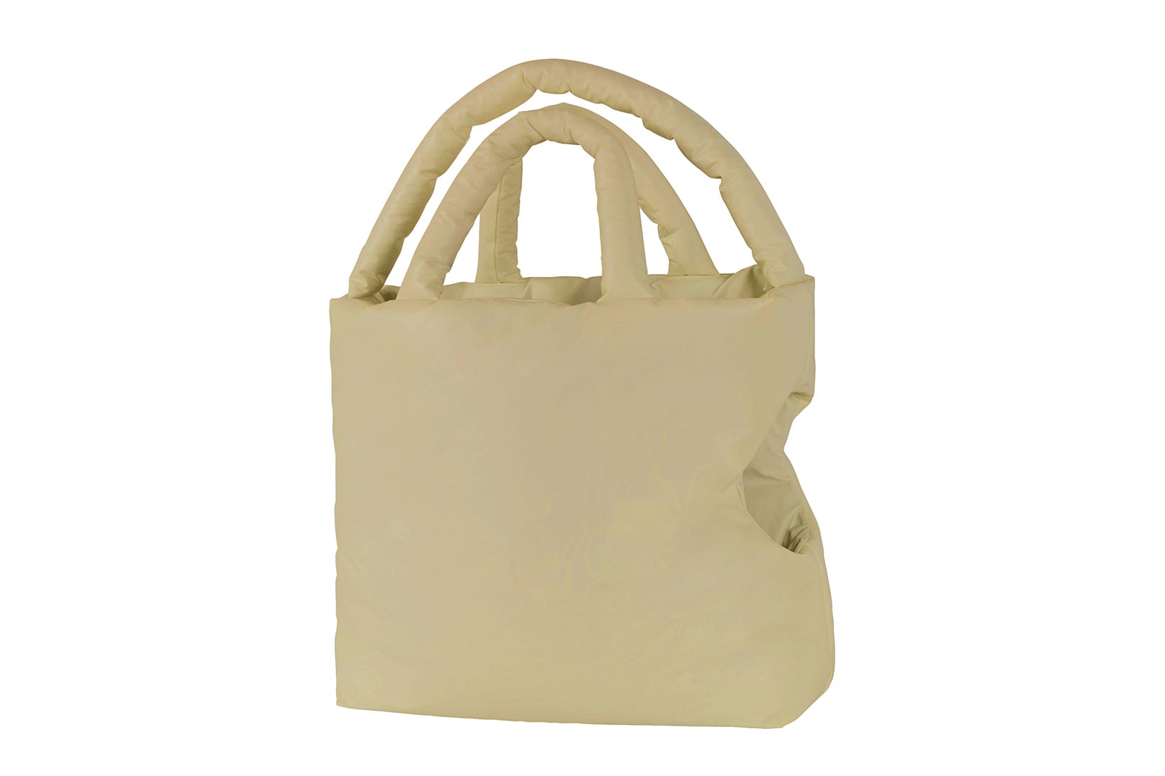 kassl editions dog handbag pet accessories beige yellow