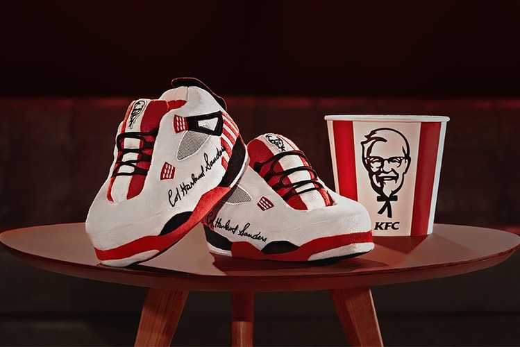 These KFC Sneaker-Inspired Slippers Are a WFH Essential