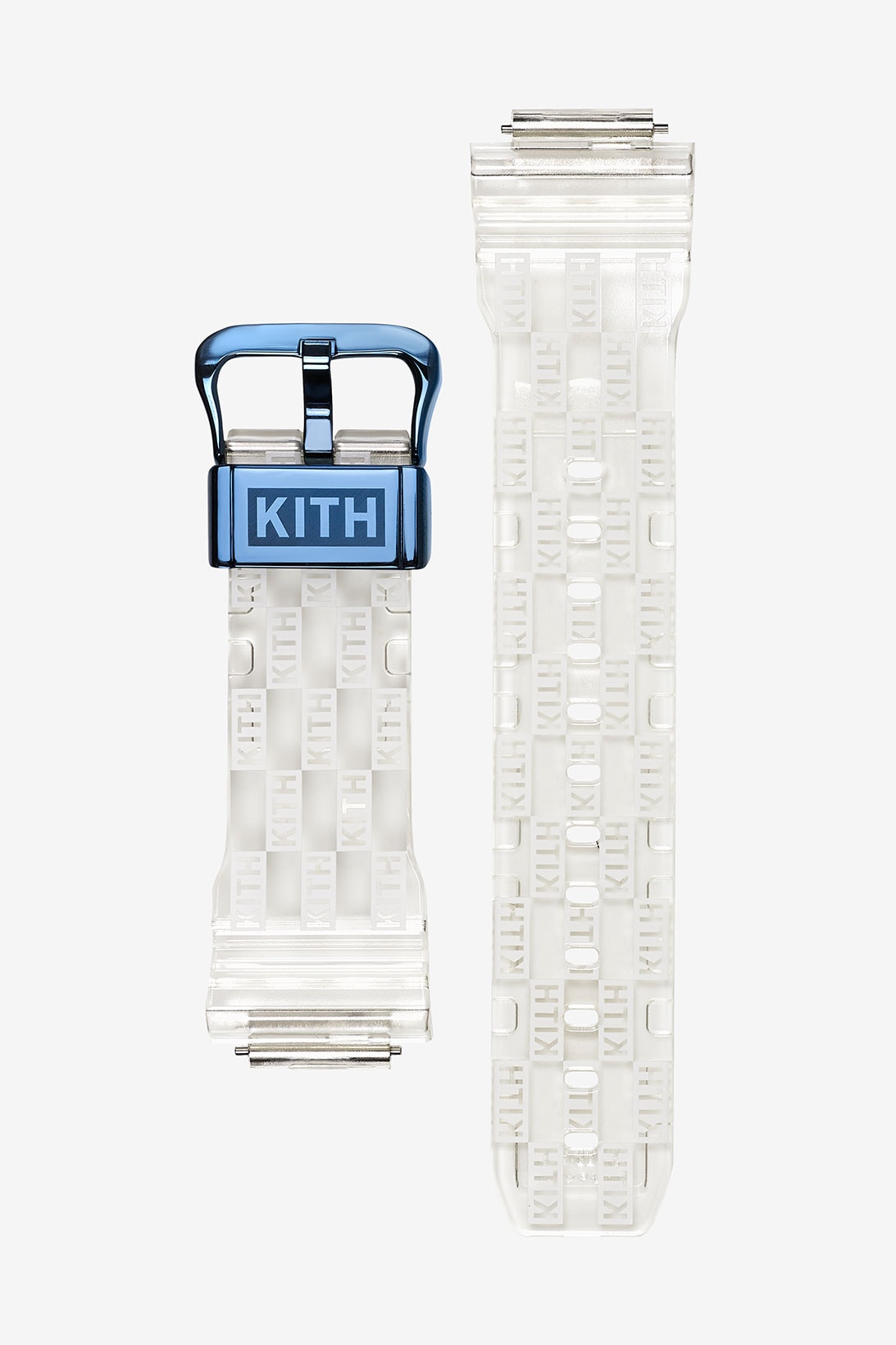kith g-shock gm-6900 rainbow watches collaboration translucent logo straps buckle
