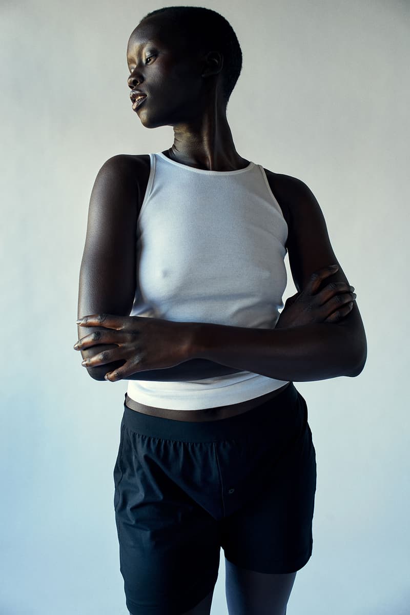 kotn sustainable underwear collection ethically made white tank top shorts