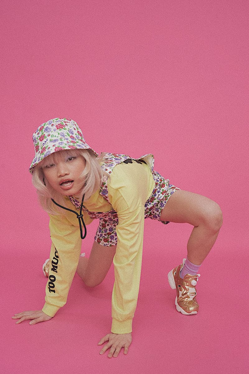 lazy oaf tv summer collection bucket hat jacket shorts