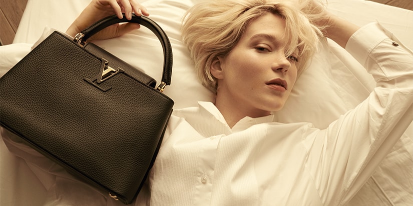 Louis Vuitton Capucines 2021 Leather Goods Campaign |