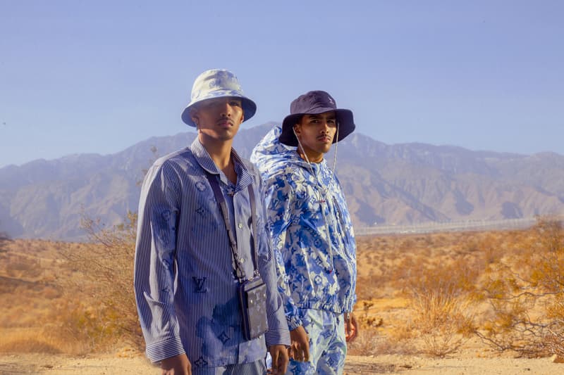 Louis Vuitton Summer 2021 Menswear Capsule Collection Virgil Abloh 21 Savage Watercolor Monogram Print