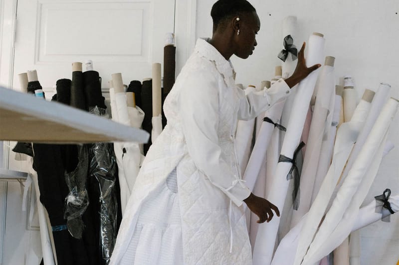 Cecilie Bahnsen x MACKINTOSH Rework Old Archive Fabrics for Latest Collaboration