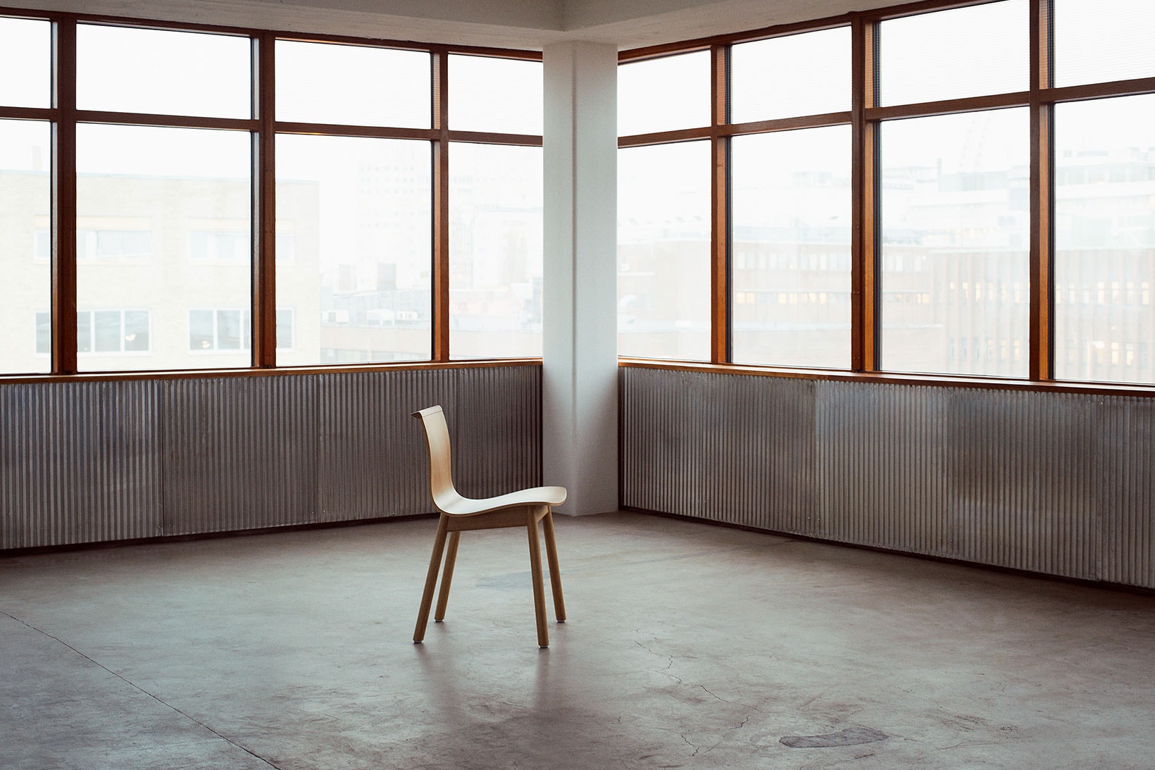 massproductions home design chairs serif shell room minimal oak wood