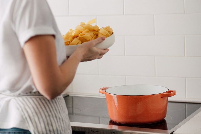 milo cookware kitchen cast iron pants pots new colorways orange