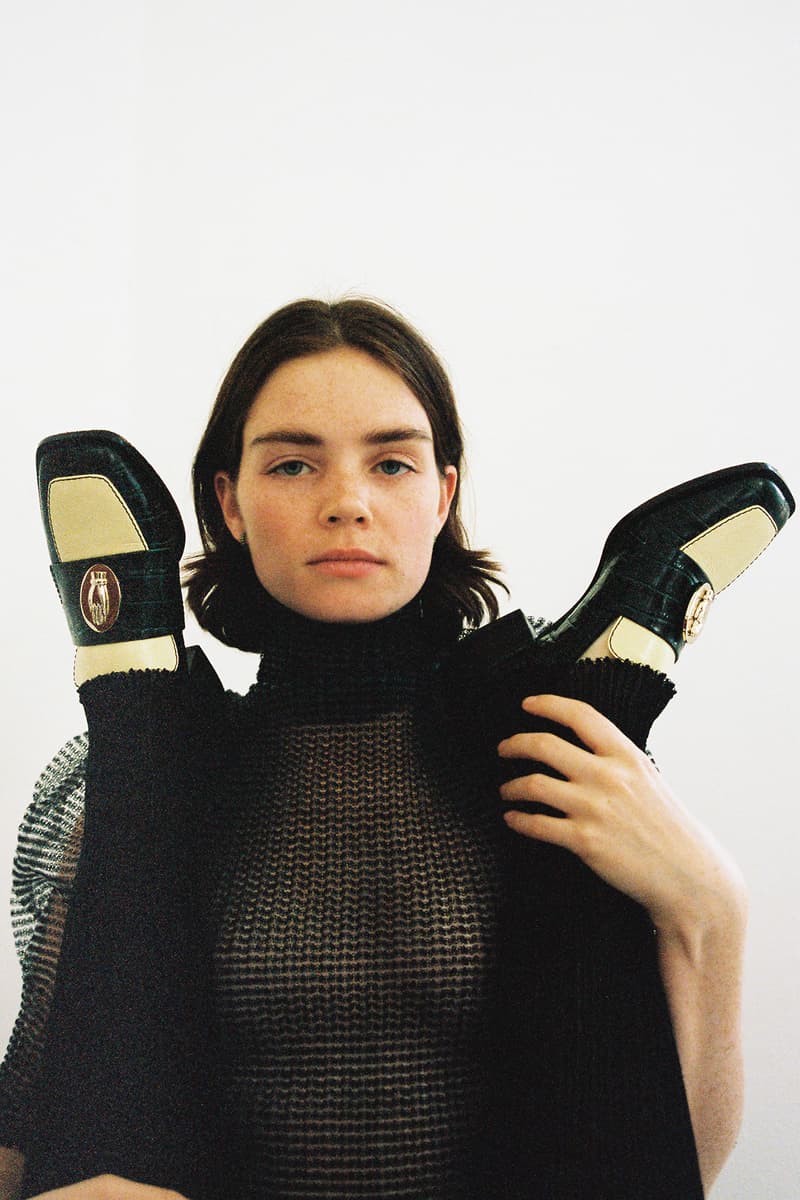 Molly Reese Blutstein x Nomasei NONO Loafer Collaboration Yellow Black