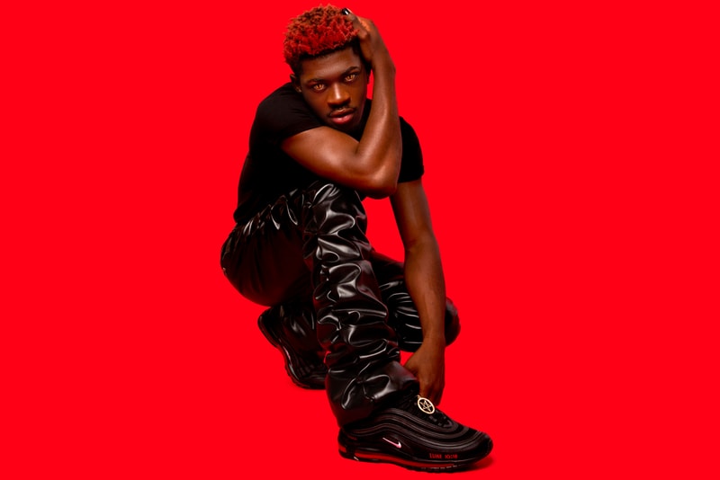 mschf lil nas x nike air max 97 am97 satan shoes sneakers human blood ink