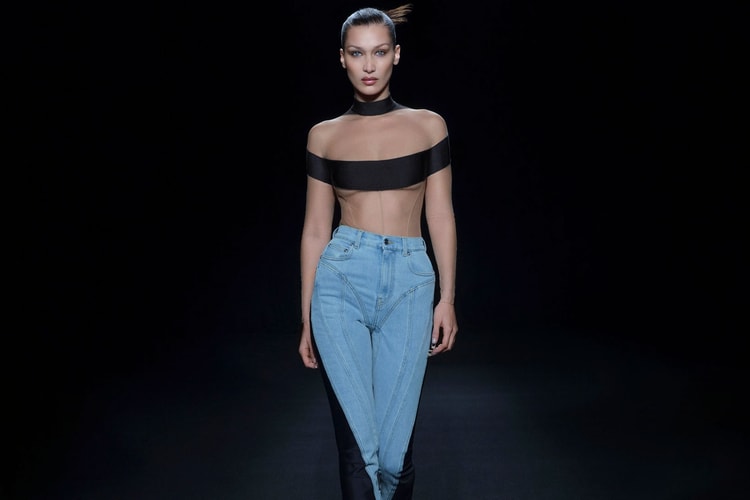 Bella Hadid, Hunter Schafer and More Do Backflips on Mugler's SS21 Runway