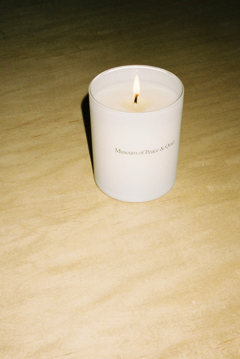 Museum of Peace & Quiet Home Goods Objects Decor Candle Logo Christion Lennon Ashley Daquigan