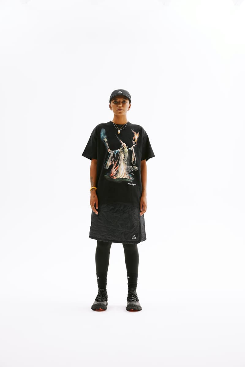 nike acg collection sivasdescalzo svd immersive virtual reality experience tees t shirt hat leggings skirt