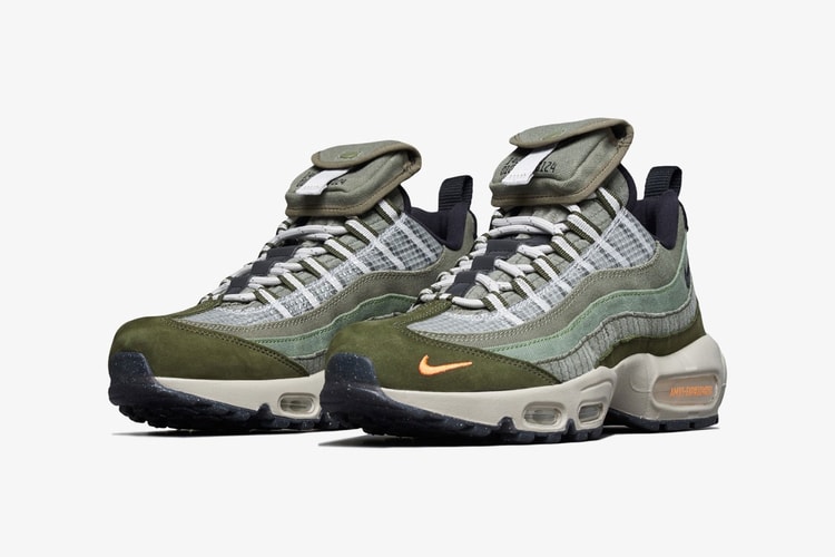 Nike Air Max 95 "Surplus Supply" Comes With a Cargo Pocket To Store Your Mini Essentials