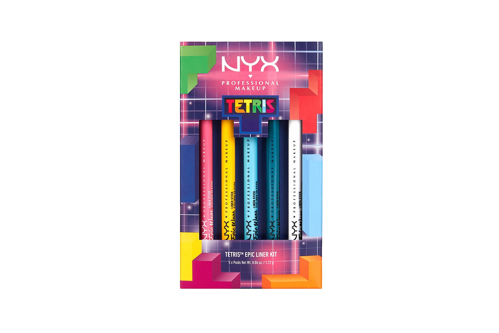 nyx professional makeup tetris collaboration lip liner kit