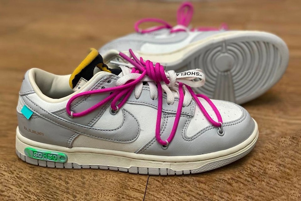 Virgil Abloh Off-White x Nike Dunk Low 'The 20' Reported Release