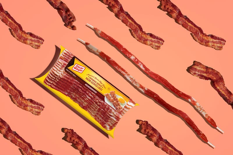 oscar mayer bacon scented shoelaces food meat