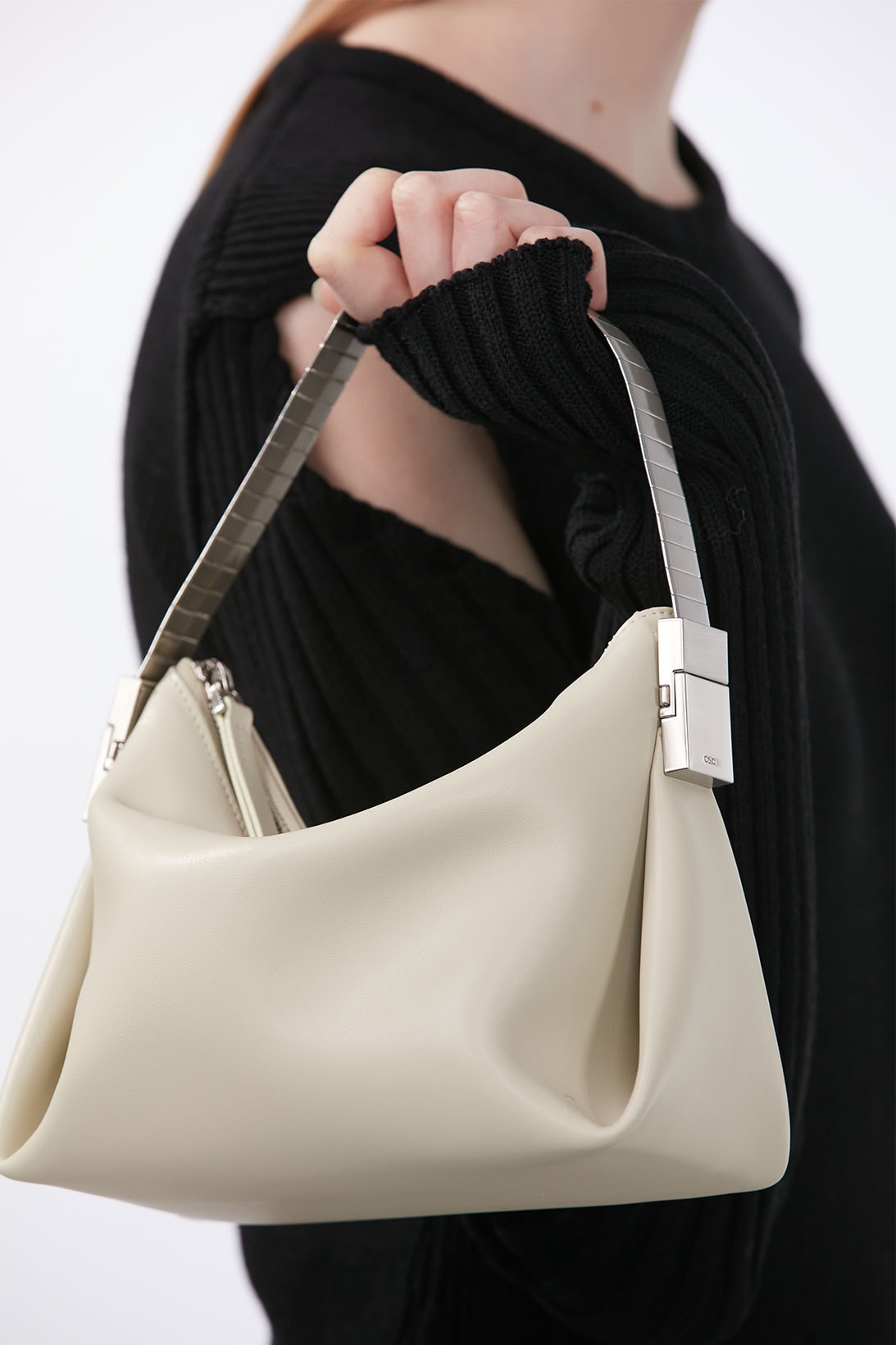 osoi spring summer ss21 collection campaign hustle and bustle handbag accessories ivory