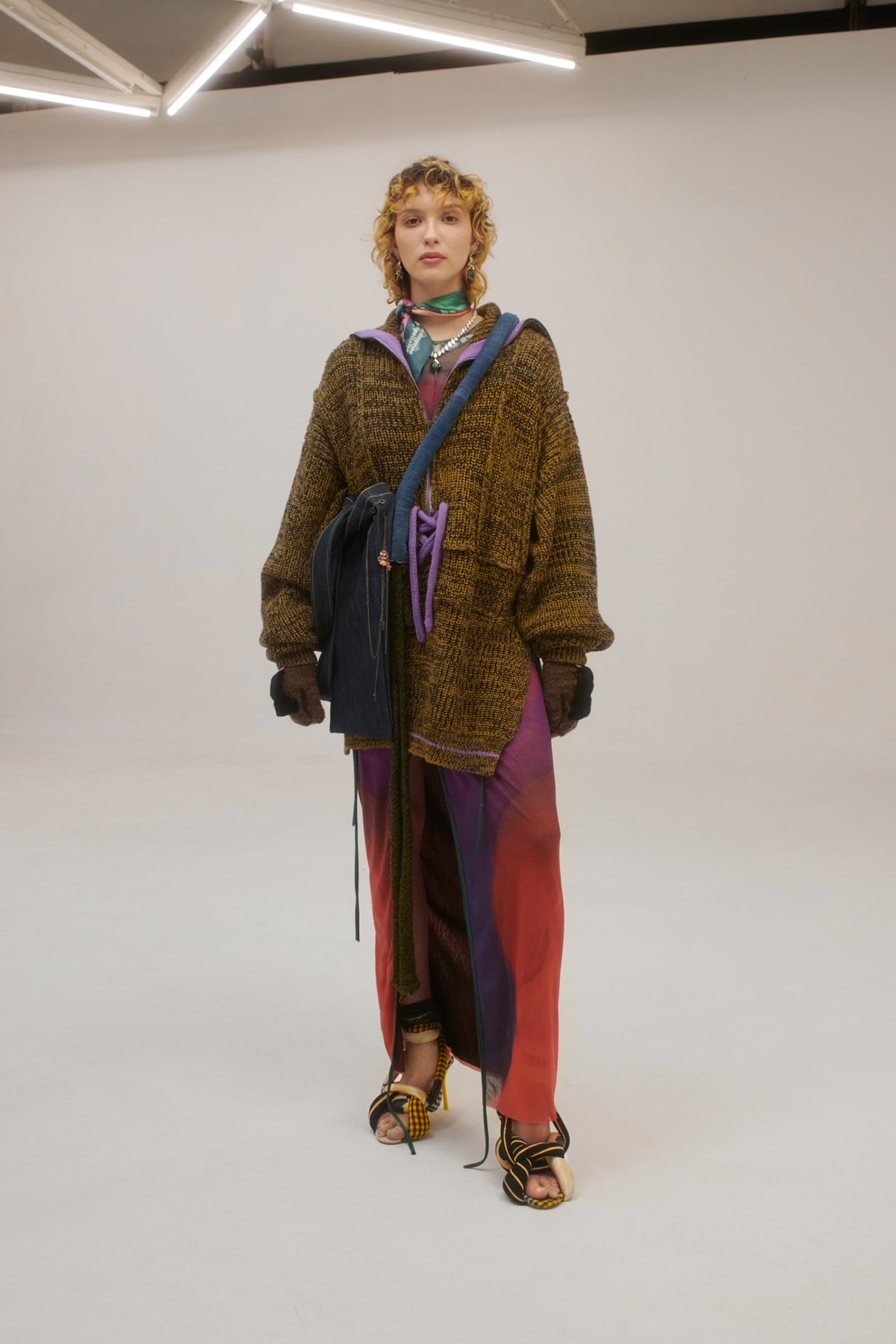 ottolinger fall winter 2021 fw21 collection paris fashion week pfw knit dress