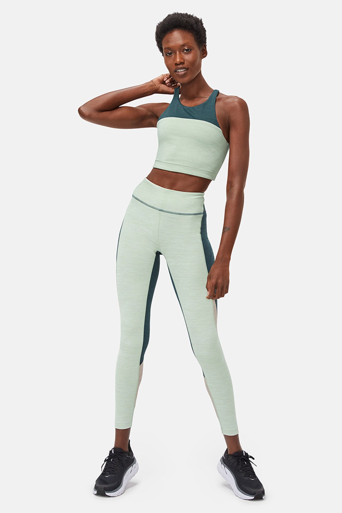 outdoor voices ov hiking collection activewear cropped top leggings