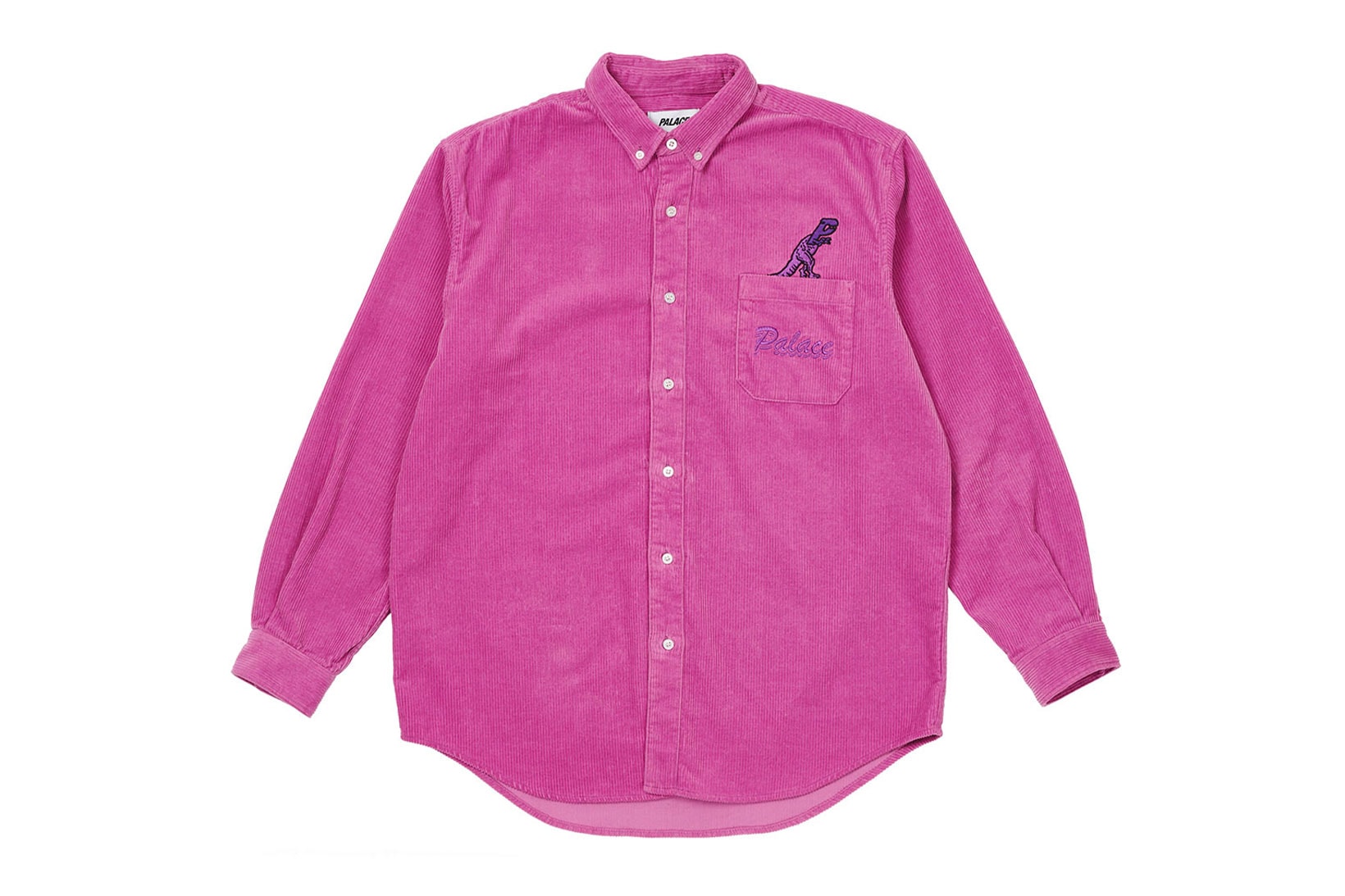 palace spring drop 4 collection logo shirt pink