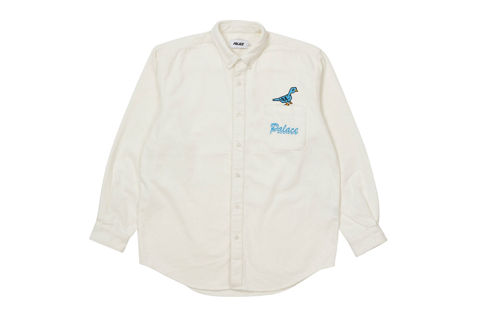 palace spring drop 4 collection logo shirt white