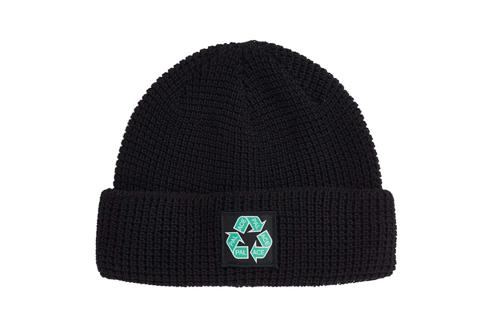 palace spring drop 4 collection logo beanie hat recycle