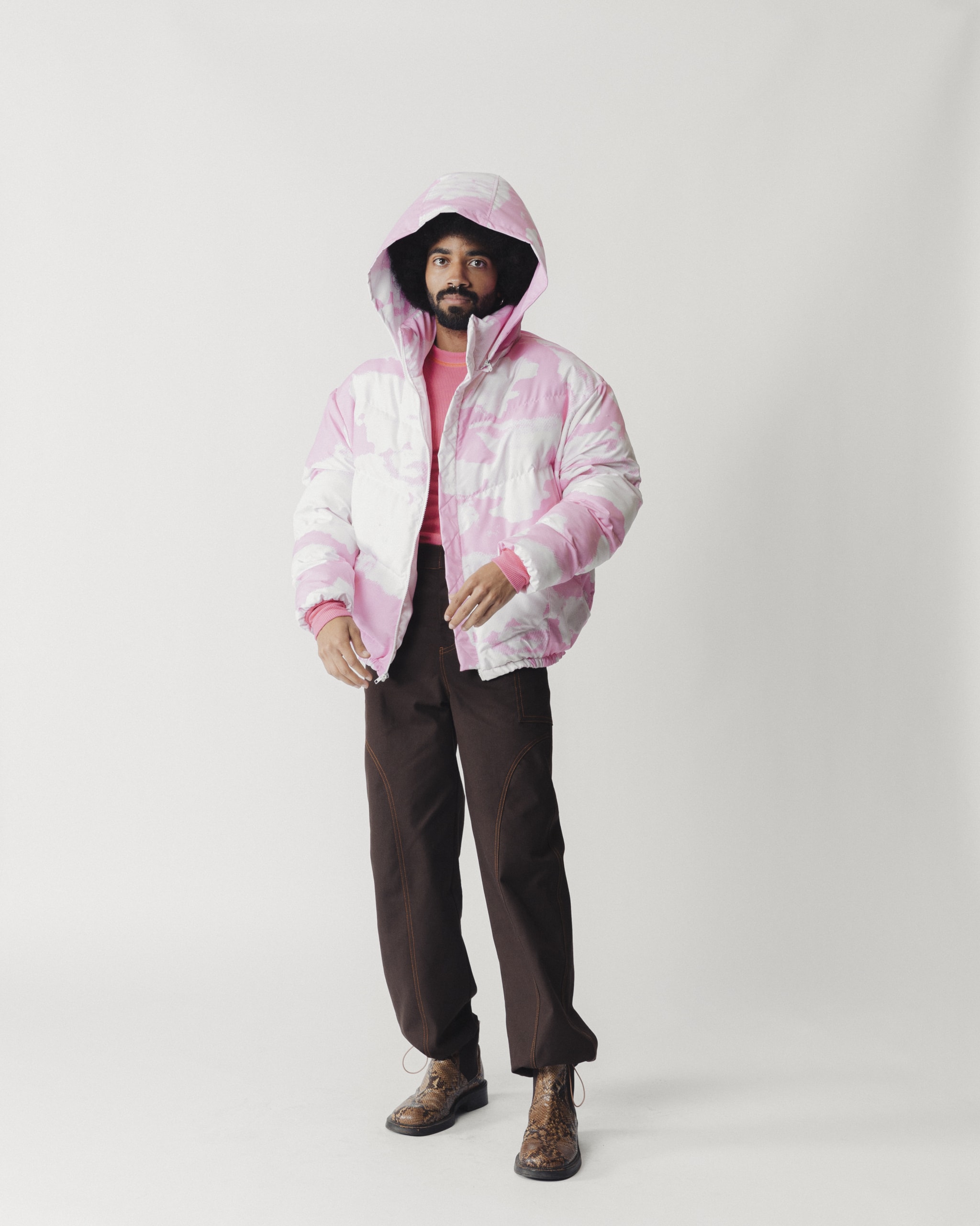 phlemuns february 2021 spring drop collection pink cloud puffer jacket