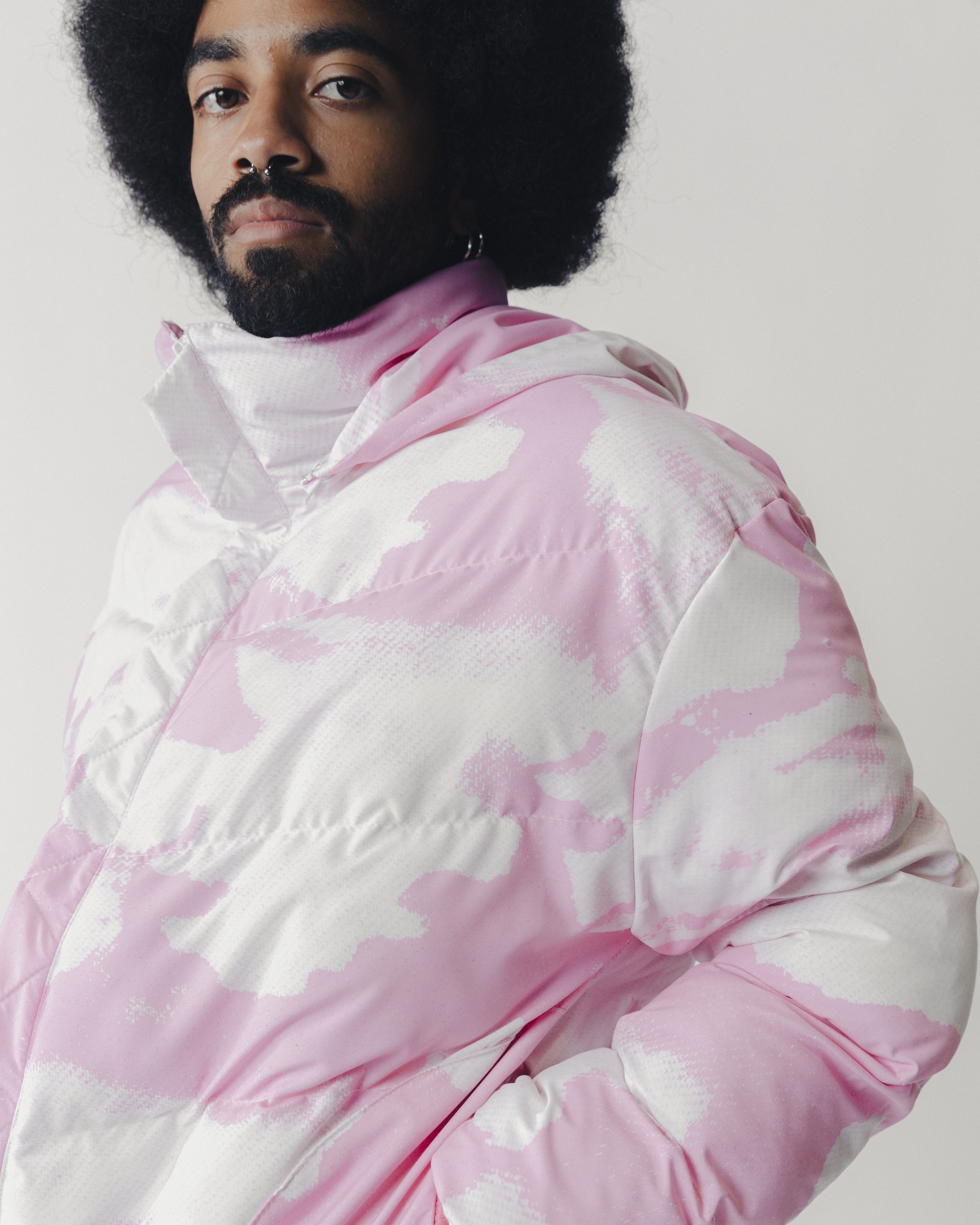 phlemuns february 2021 spring drop collection pink coud puffer jacket