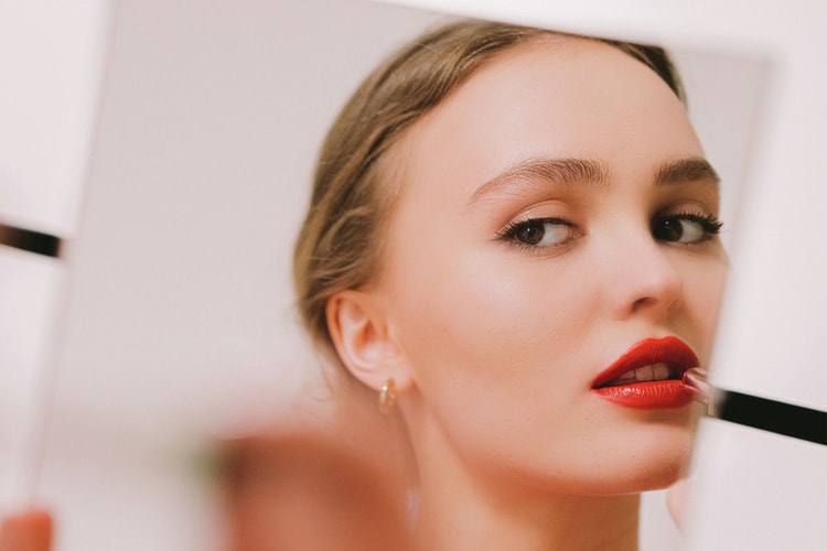 Lily-Rose Depp Debuts Chanel Beauty's Latest Lipstick Collection, Rouge Coco Bloom