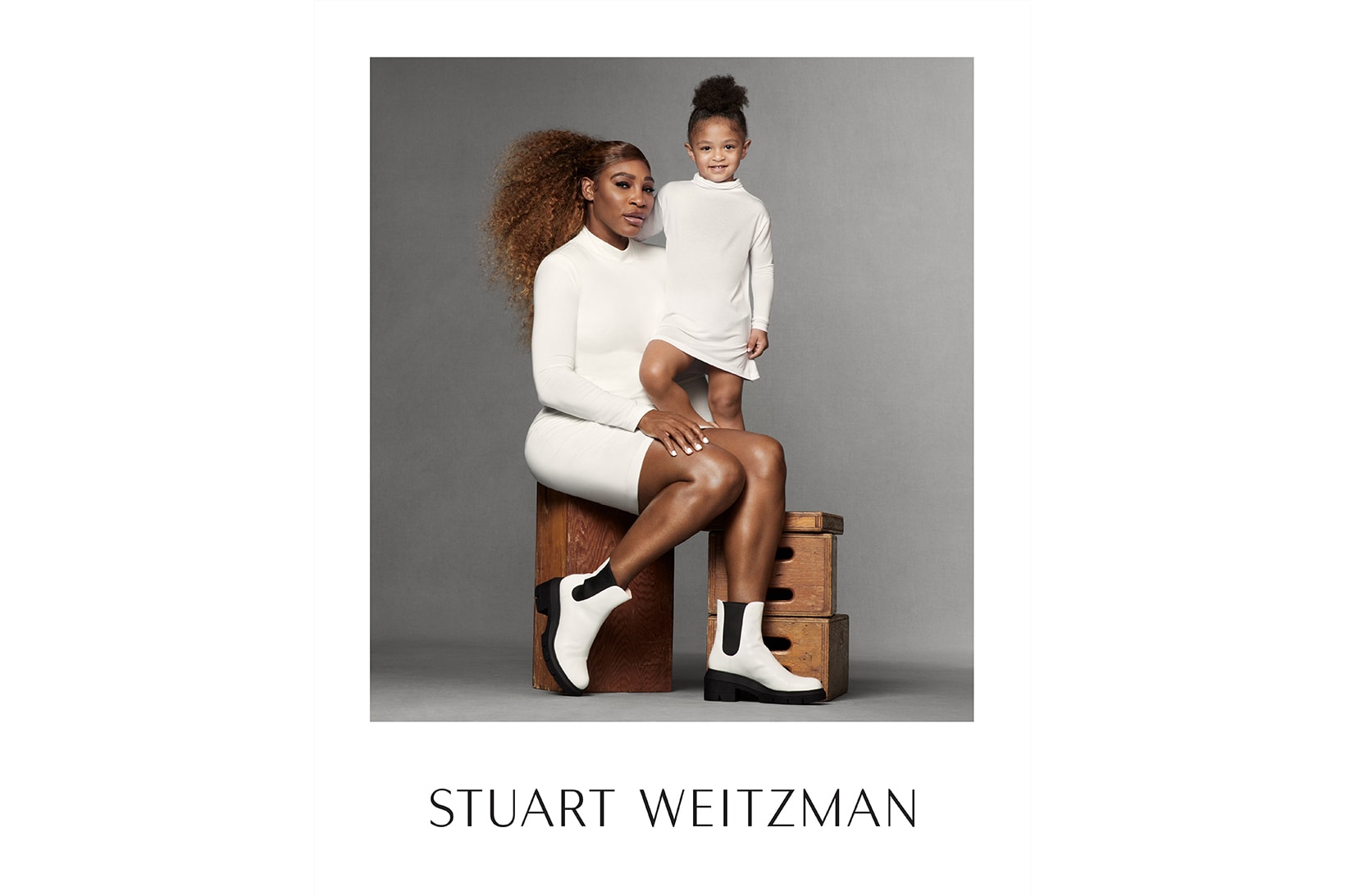 Serena Williams Daughter Alexis Olympia Ohanian Stuart Weitzman Spring/Summer 2021 Campaign