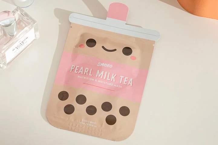 Brighten Your Day With Smoko’s Pearl Boba Tea Hydrating Sheet Mask