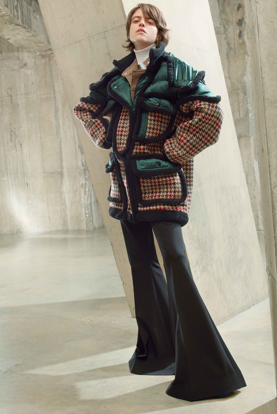 stella mccartney fall winter 2021 fw21 collection virtual runway jacket outerwear flared pants