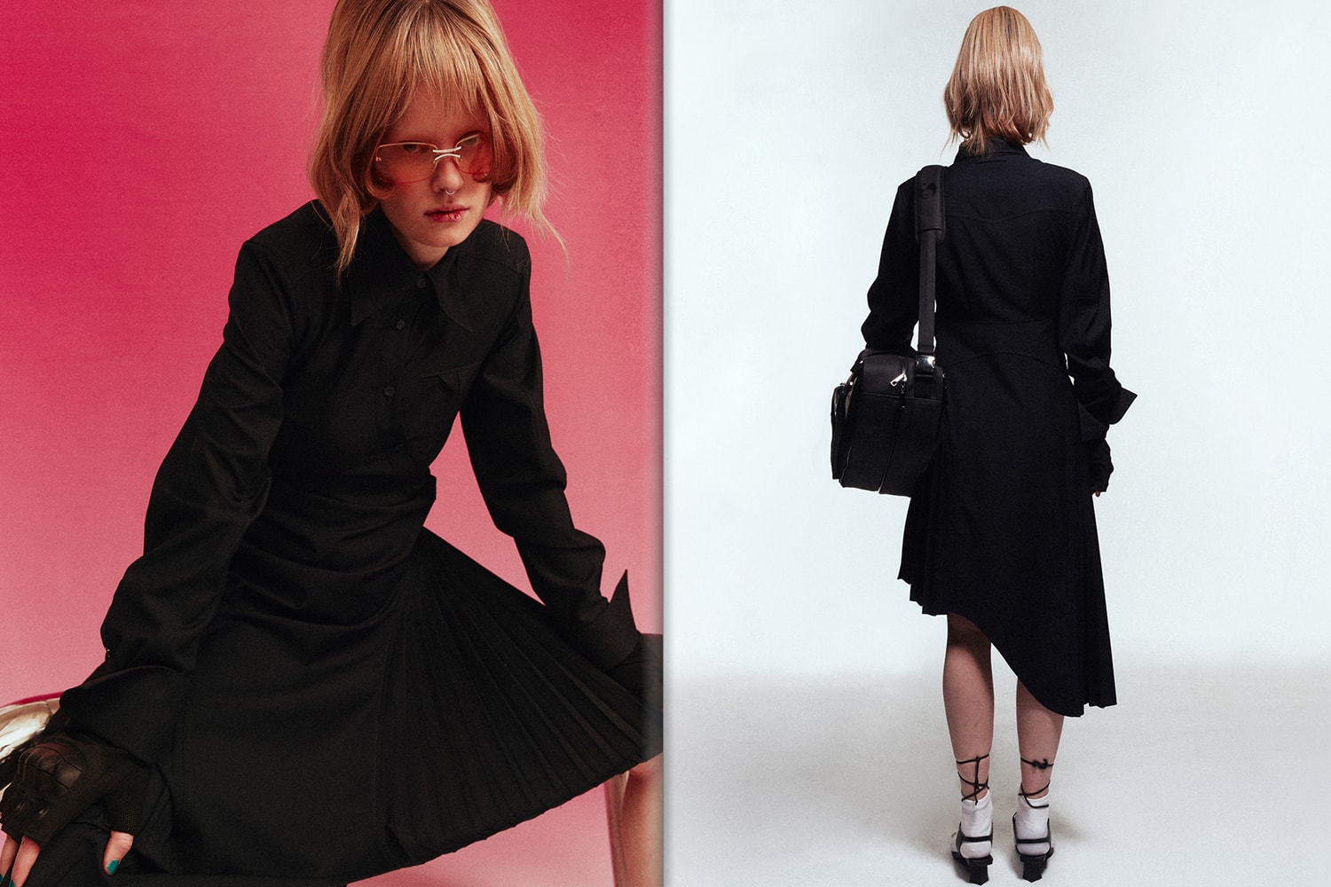 su gi fall winter 2021 fw21 collection lookbook skirt asymmetrical