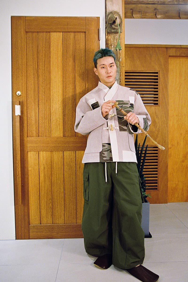 sundae school spring 2021 collection lookbook the scent exudes korean jacket top pants trousers