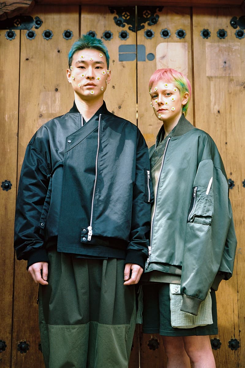 sundae school spring 2021 collection lookbook the scent exudes korean bomber jacket