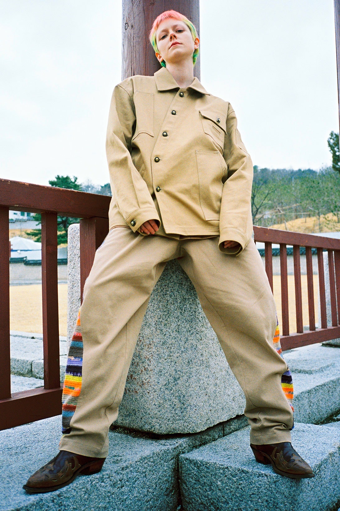 sundae school spring 2021 collection lookbook the scent exudes korean jeogori jacket suit