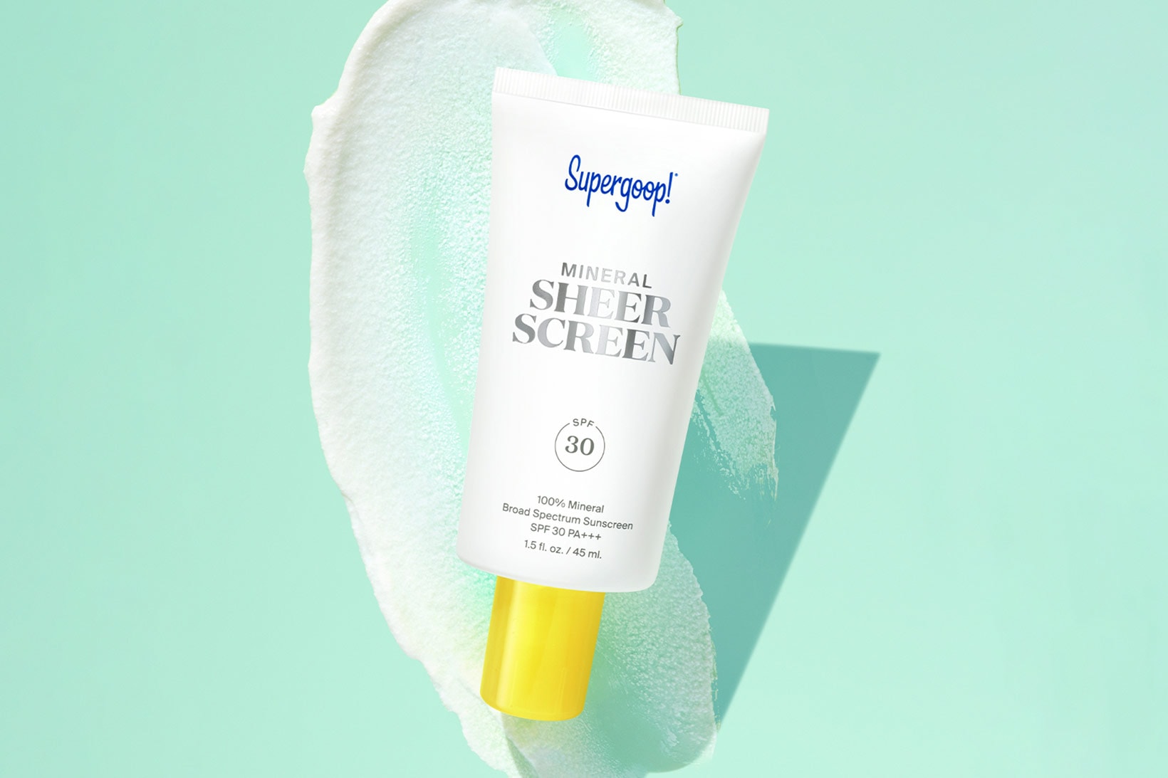 supergoop sheerscreen sunscreen spf30 blue light protection skincare