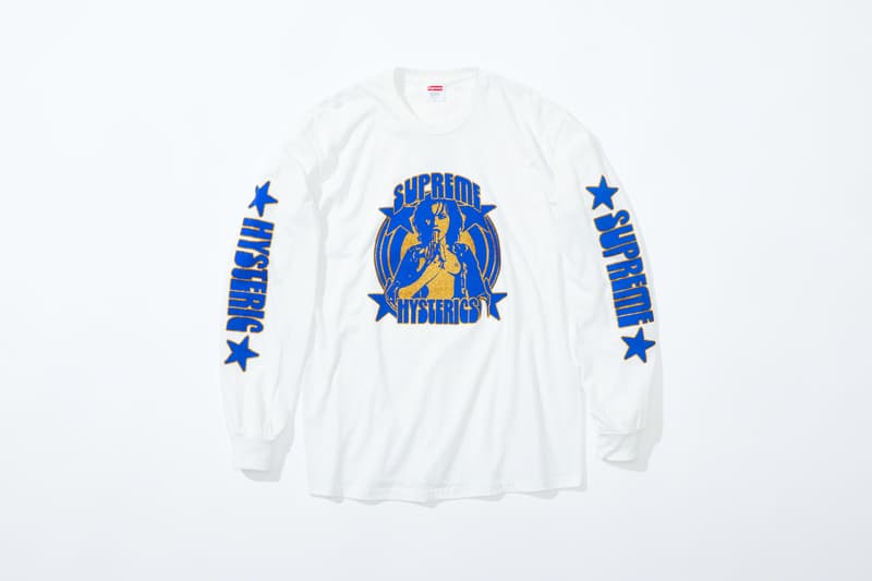 supreme hysteric glamour spring collaboration sweater
