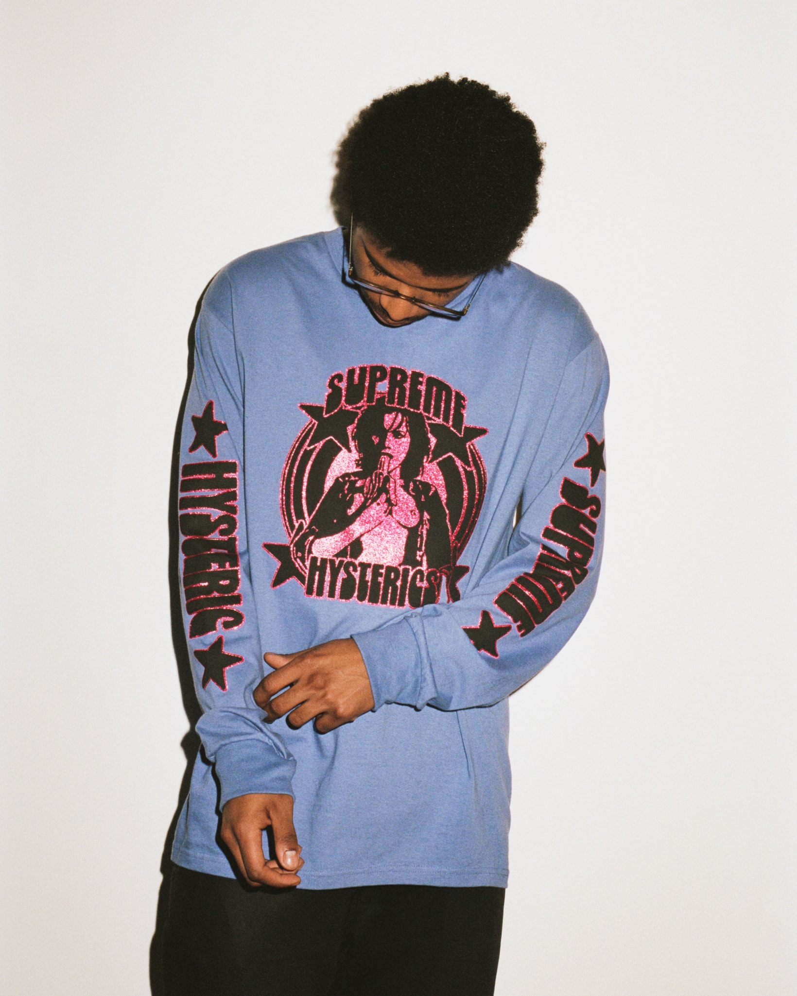 supreme hysteric glamour spring collaboration sweater
