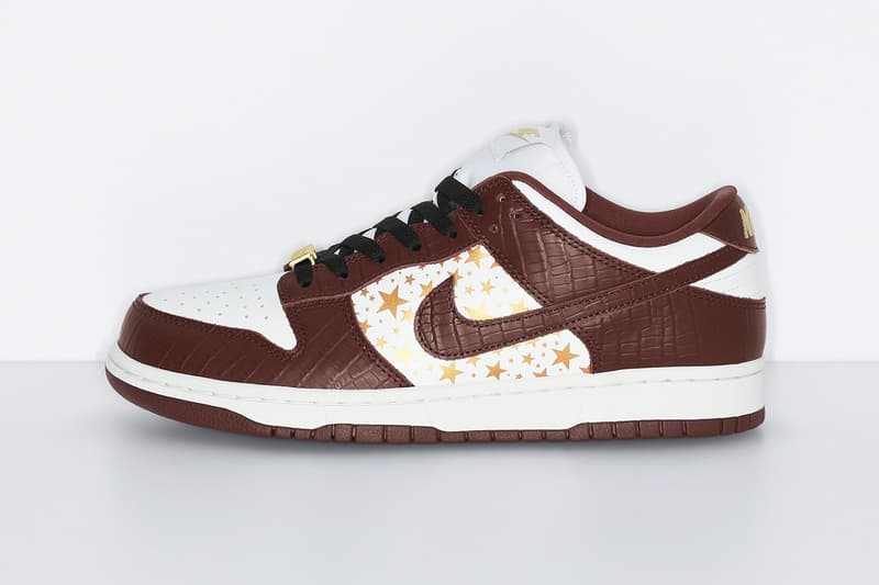 Supreme x Nike SB Dunk Low Spring Summer 2021 Collaboration Mean Green