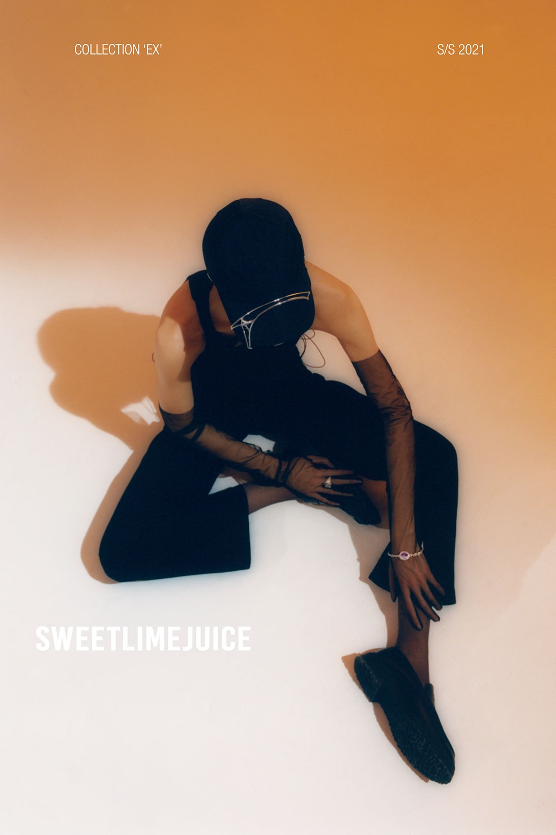 sweetlimejuice slj jewelry ss21 spring summer 2021 collection campaign all black outfit