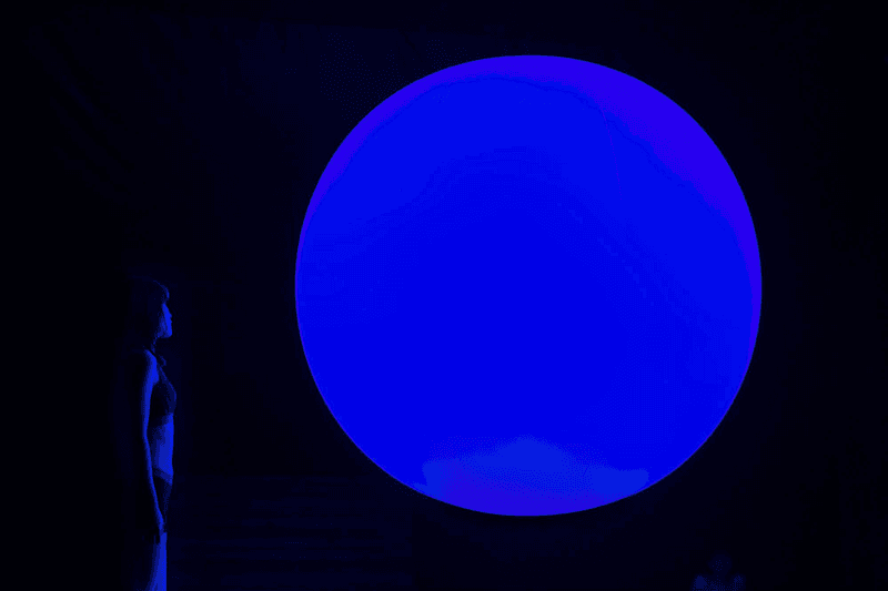 teamlab digital art rinkan sauna tiktok reconnect immersive installation light