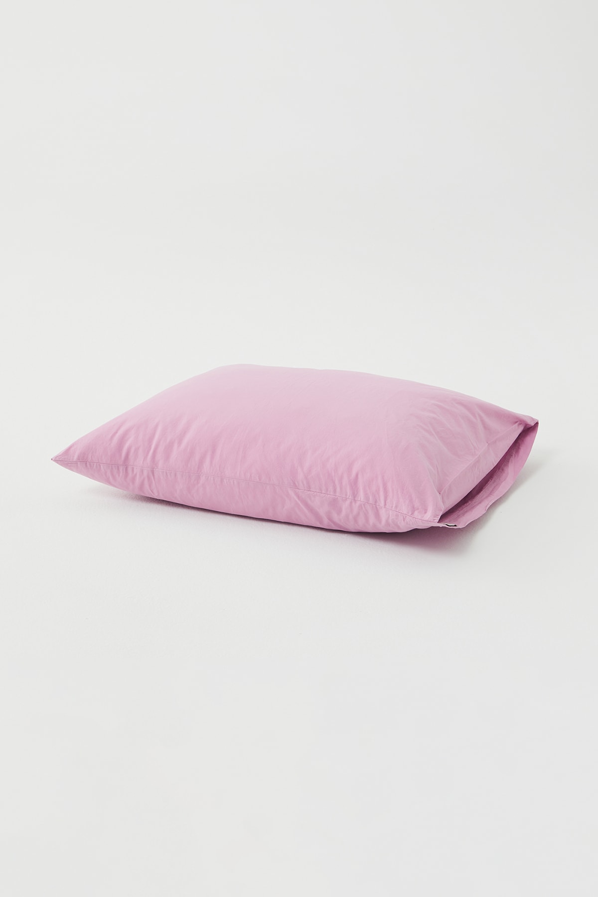 Tekla Percale Bedding Bed Sheets Mallow Pink