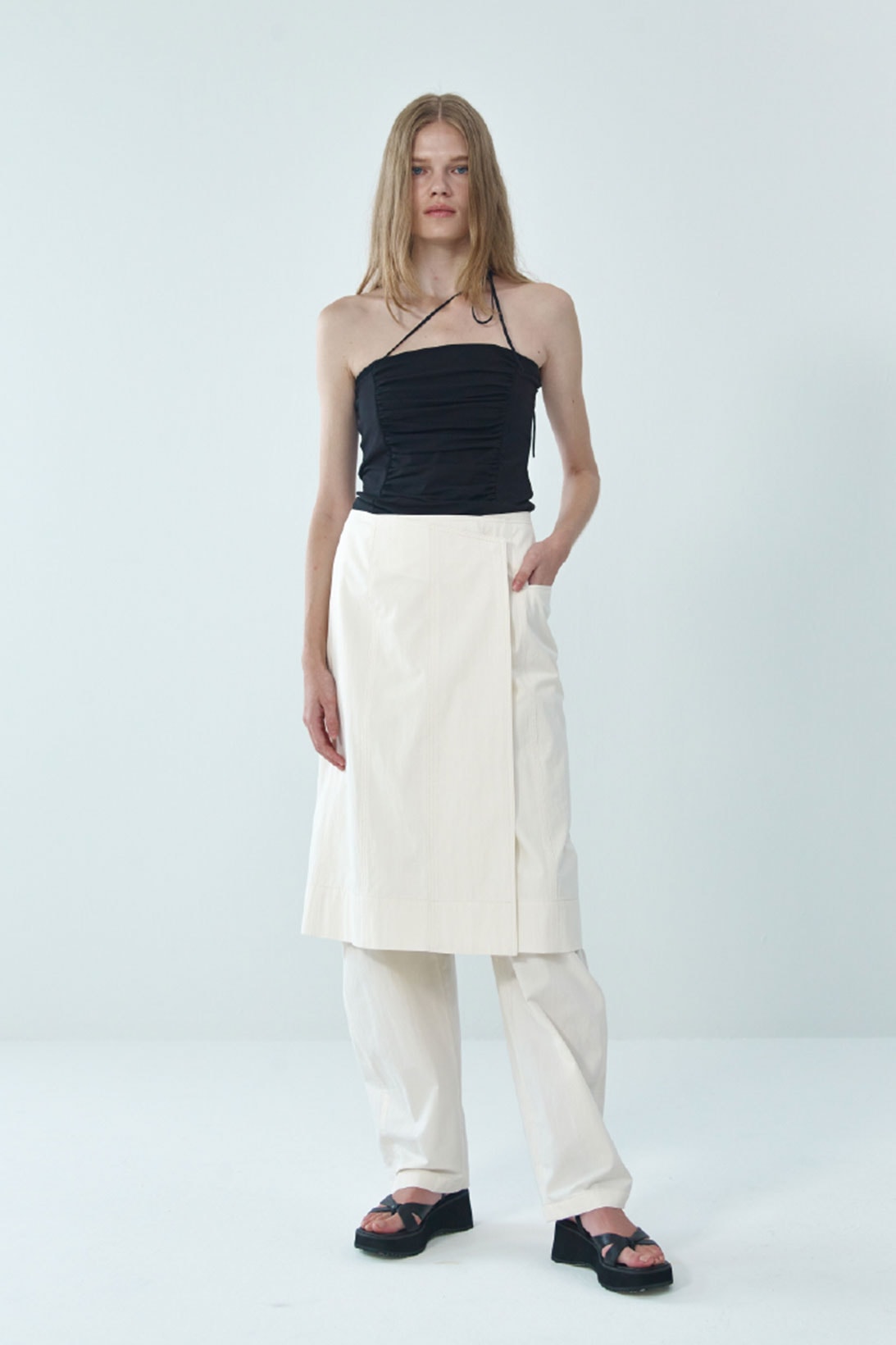 theopen product spring summer 2021 ss21 collection lookbook tank top skirt pants