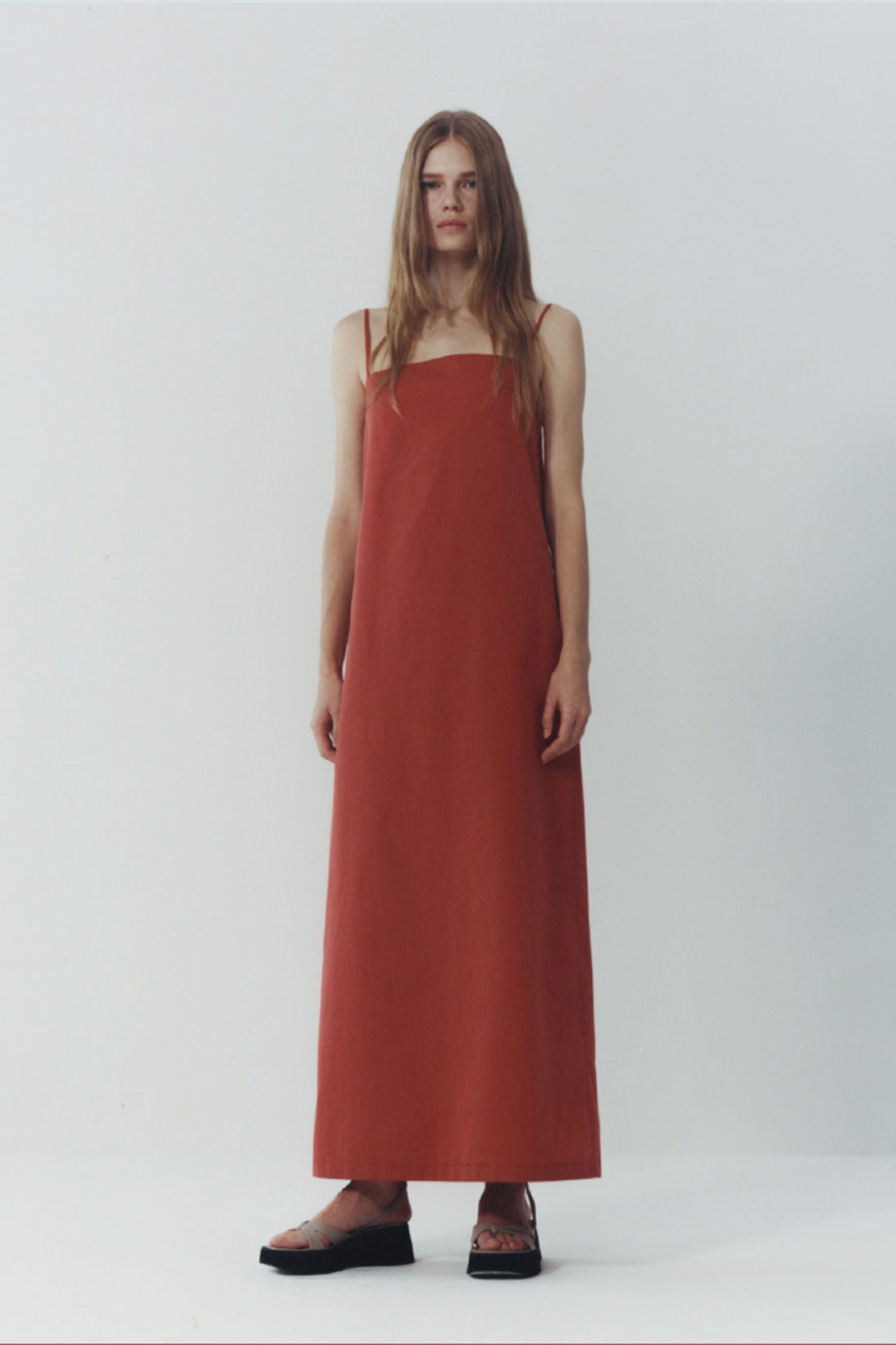 theopen product spring summer 2021 ss21 collection lookbook dress red